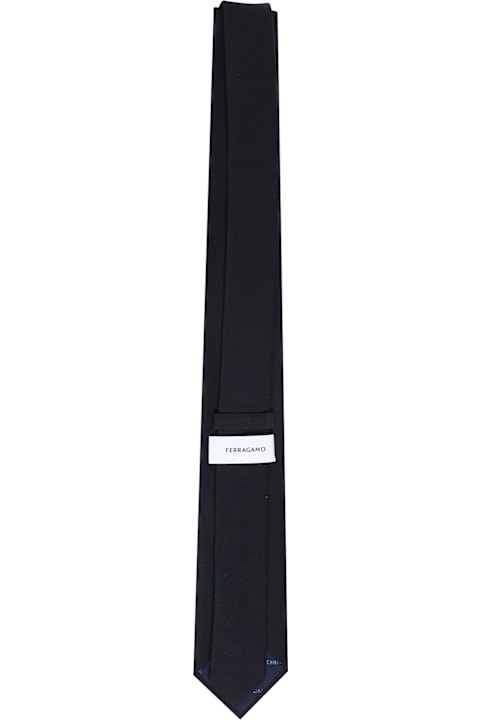 Ferragamo Ties for Men Ferragamo Jacquard Tie