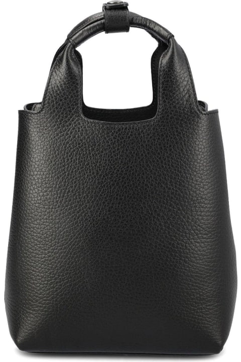 Hogan Totes for Women Hogan Logo Embossed H-bag Mini Shopping Bag
