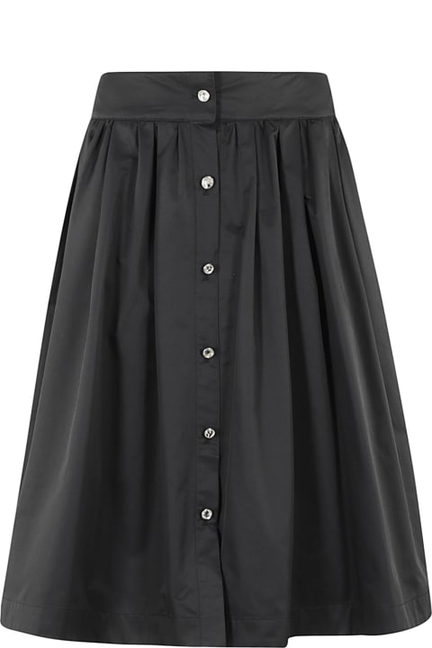 Skirts for Women Moschino Popeline Di Cotone Nylon