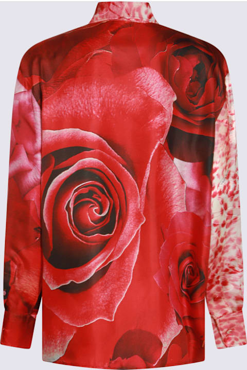 Roberto Cavalli Clothing for Women Roberto Cavalli Red Shirt