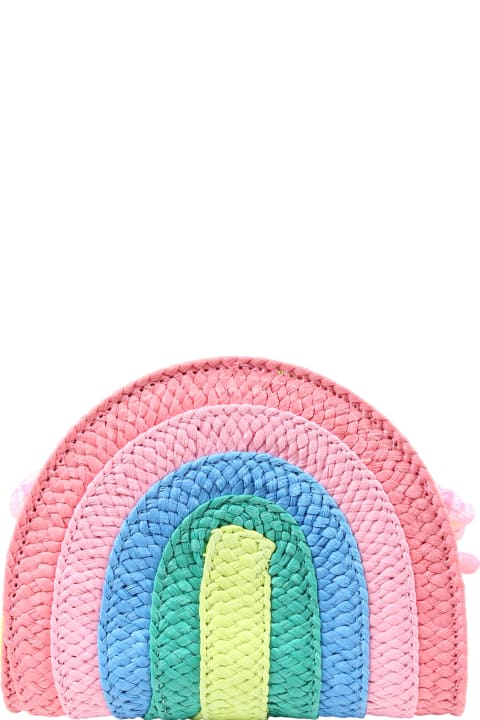 Fashion for Kids Billieblush Multicolor Rainbow-shaped Casual Bag For Girl