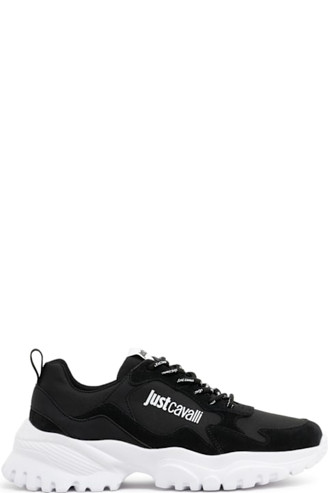 Fashion for Men Just Cavalli Just Cavalli Black Low Top Sneakers