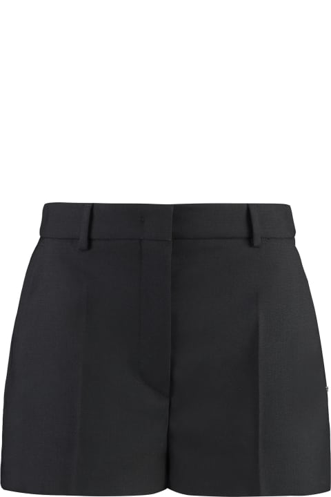 SportMax Pants & Shorts for Women SportMax Wool Shorts