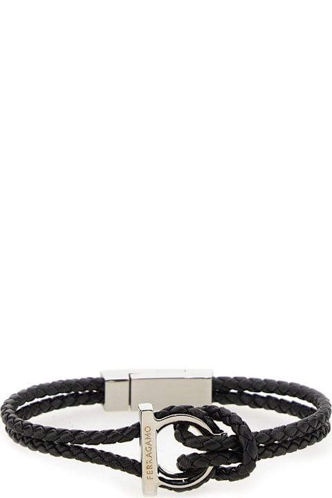 Ferragamo Jewelry for Men Ferragamo Gancini Bracelet