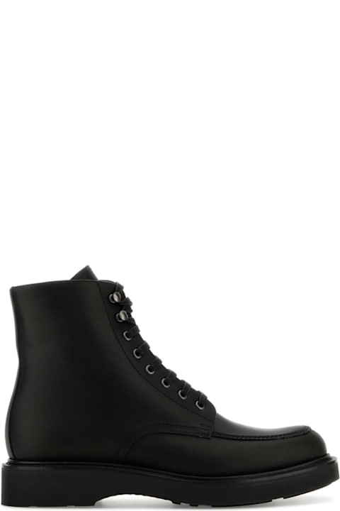 Church's Shoes for Men Church's Black Leather Newick Ankle Boots