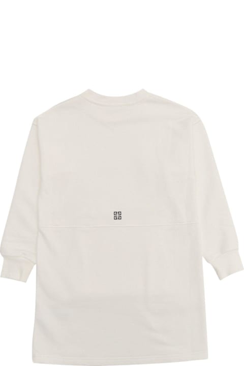 Dresses for Girls Givenchy Logo-printed Crewneck Dress