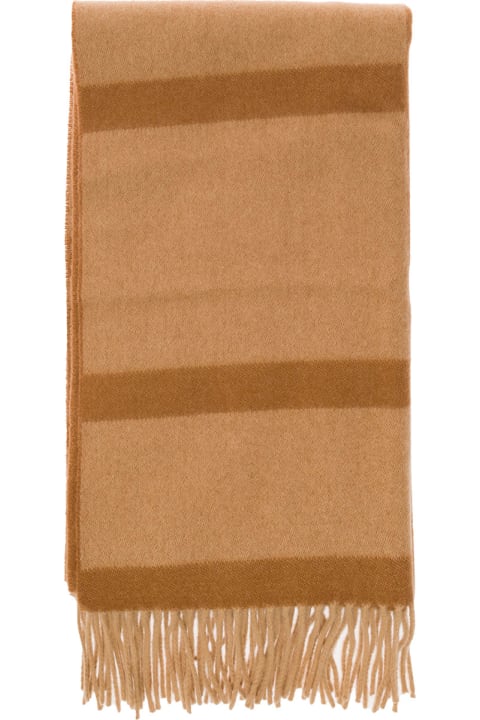 Scarves & Wraps for Women Totême Monogram Jacquard Wool Scarf