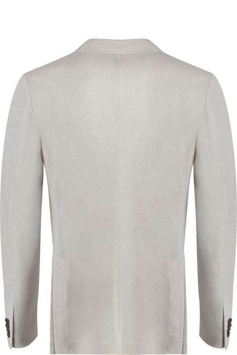 Canali Coats & Jackets for Men Canali Cotton Blend Blazer