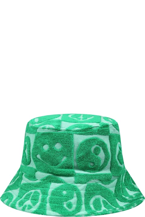 Accessories & Gifts for Boys Molo Green Cloche For Kids With Yin And Yang