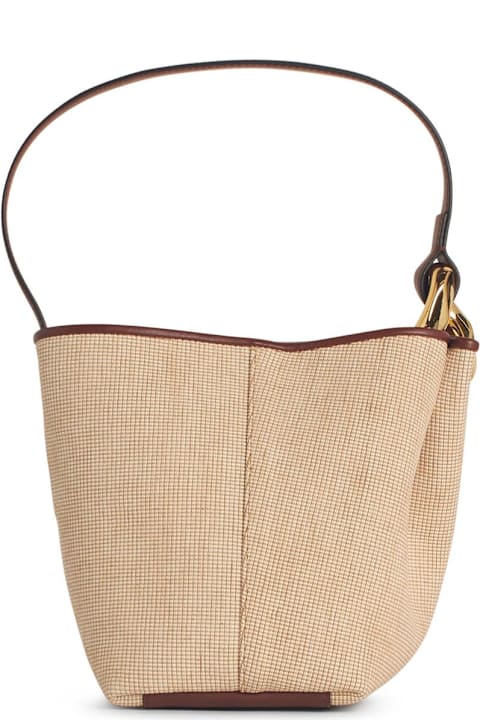 J.W. Anderson لـ Women J.W. Anderson 'the Corner' Beige Leather Blend Bag