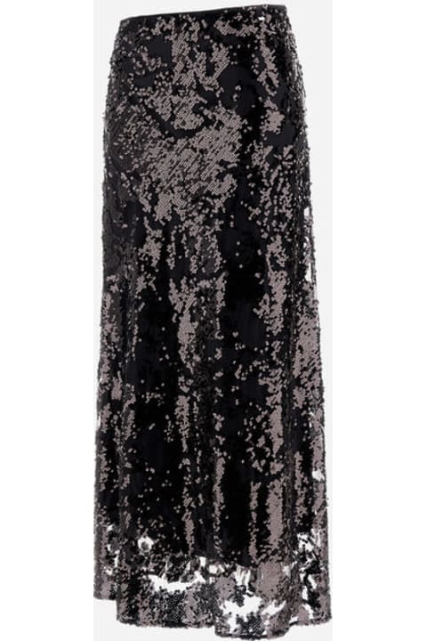 Homeware Herno Gonna In Pizzo E Paillettes