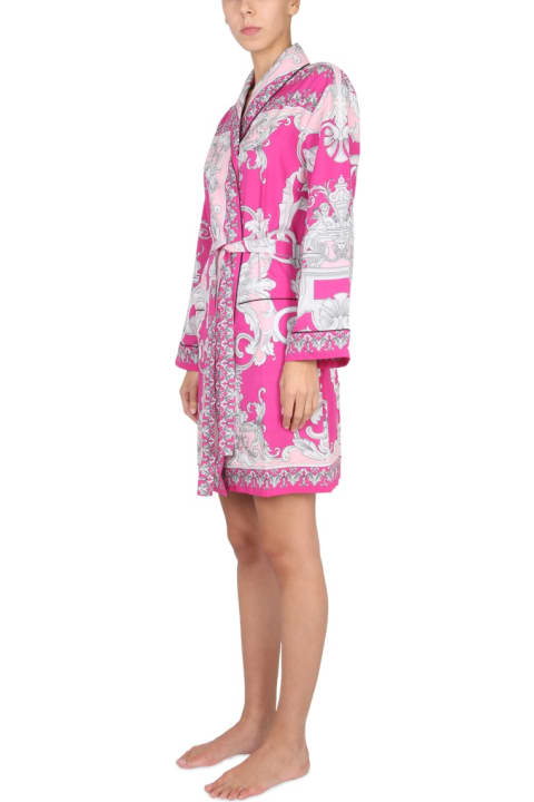 Versace Clothing for Women Versace Baroque Pattern Robe