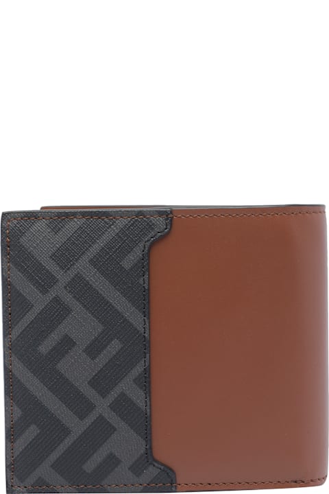 Fendi for Men Fendi Ff Bi-fold Wallet