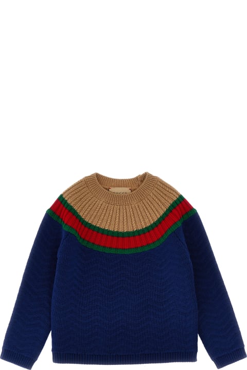 Gucci for Kids Gucci Nastro Web Sweater