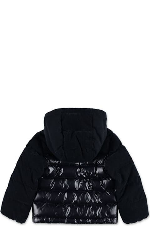 Moncler for Baby Boys Moncler Black Down Jacket Baby Boy