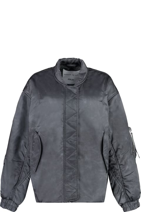 AGOLDE Coats & Jackets for Women AGOLDE Shoreditch Ski Club X Agolde - Nisa Nylon Bomber Jacket