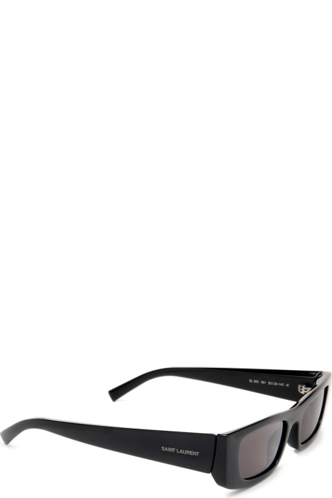 Saint Laurent Eyewear Eyewear for Men Saint Laurent Eyewear Sl 553 Black Sunglasses