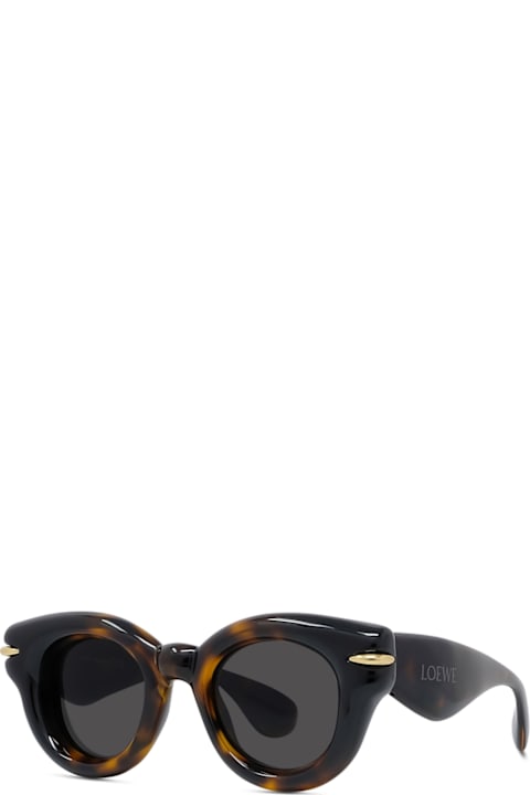 Eyewear for Women Loewe Loewe Lw40118i Signature 52a Havana Sunglasses