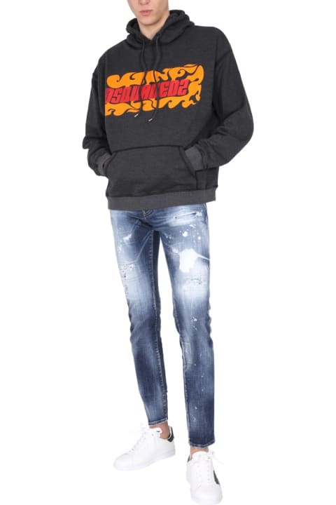 Homeware Dsquared2 Logo Printed Sweatshirt