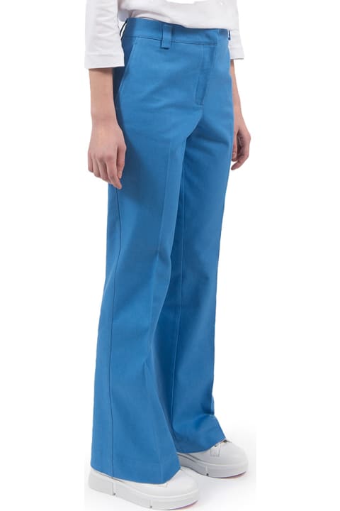 Fashion for Women QL2 Ql2 Trousers Clear Blue
