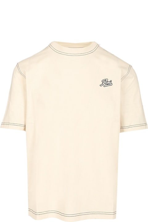آخر صيحات الموضة من القسم الرجالي Ami Alexandre Mattiussi Cotton Jersey T-shirt