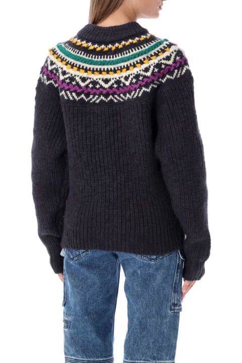 Marant Étoile Sweaters for Women Marant Étoile Intarsia-knitted Crewneck Jumper