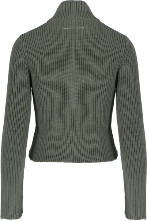 ウィメンズ新着アイテム MM6 Maison Margiela Zip Sweater