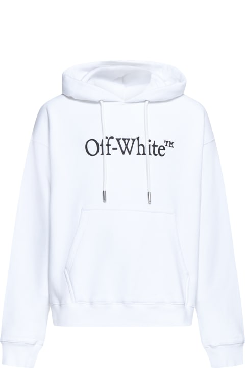 Sweaters for Men Off-White Big Bookish Skate Hoodie