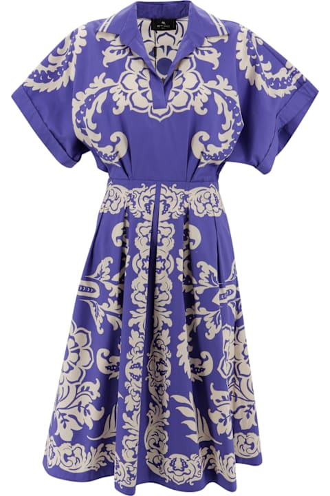 Etro Dresses for Women Etro Midi Dress With Print