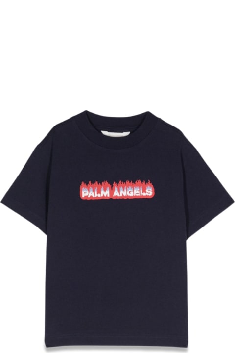 Palm Angels T-Shirts & Polo Shirts for Boys Palm Angels Neon Logo Reg. T-shirt