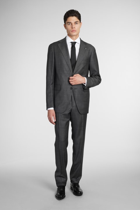 Suits for Men Tagliatore 0205 Dress In Grey Wool