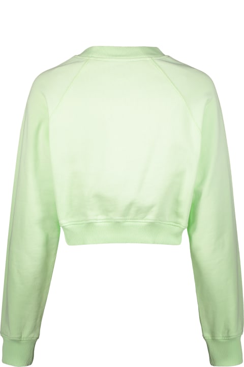 Fleeces & Tracksuits for Women Casablanca Cropped Sweatshirt With Patch