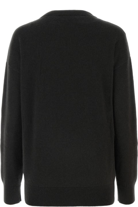 Burberry Sale for Women Burberry Anthracite Cashmere Sweater