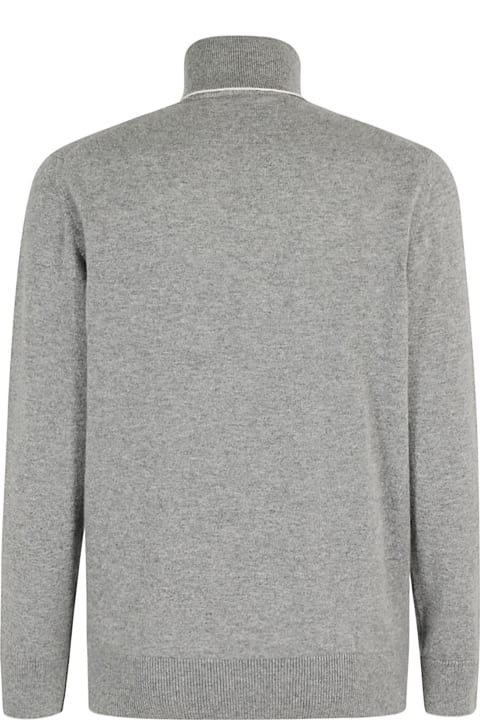 Eleventy Sweaters for Men Eleventy Maglia Dolcevita Tipping