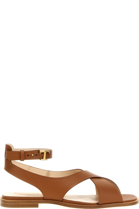 Tod's Sandals for Women Tod's Leather Sandals