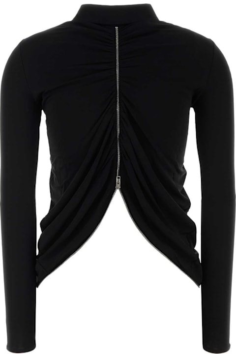 Homeware Alexander Wang Black Stretch Viscose Shirt