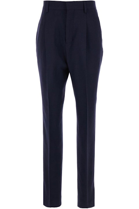 Ami Alexandre Mattiussi سراويل طويلة وقصيرة لـ السيدات Ami Alexandre Mattiussi High Waisted Cigarette Trousers