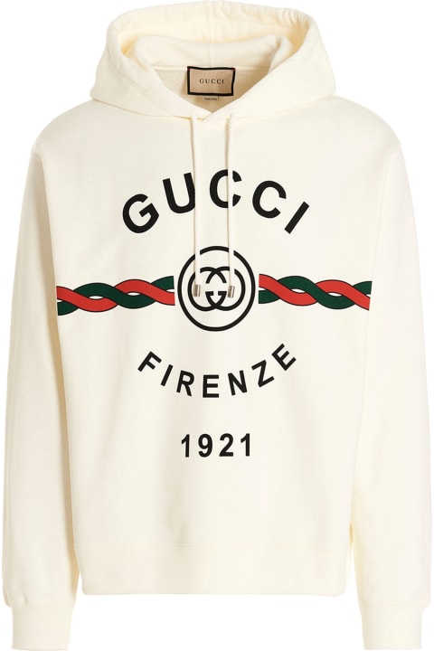 Gucci Fleeces & Tracksuits for Men Gucci 'gucci Firenze 1921' Hoodie