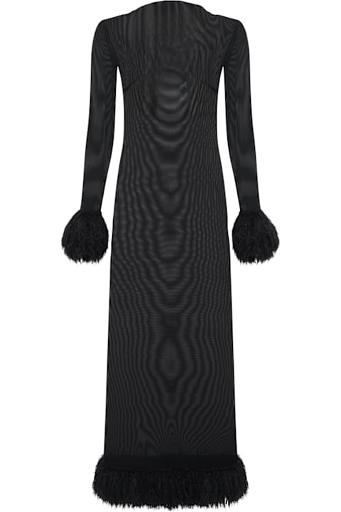 Marine Serre Dresses for Women Marine Serre Semi-sheer Maxi Dress