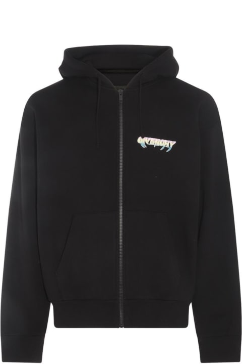 Givenchy Men Givenchy Graphic Printed Zipped Hoodie