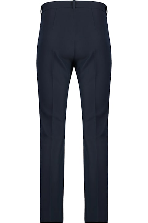Homeware 'S Max Mara Stretch Viscose Trousers With Flared Hem