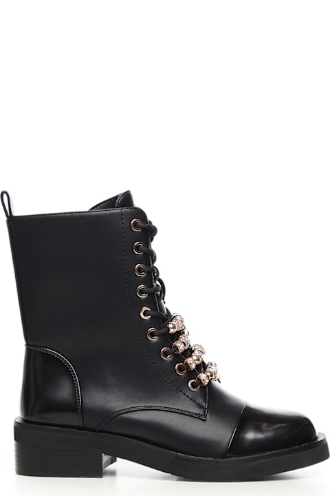 V73 for Kids V73 Margot Combat Boots