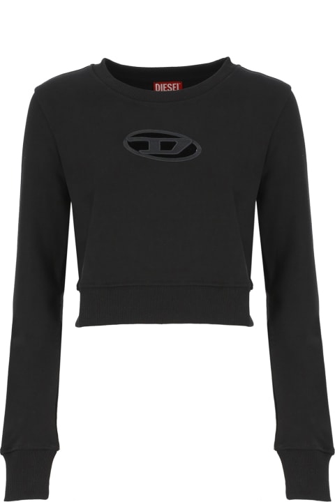 Diesel Fleeces & Tracksuits for Women Diesel F-slimmy-od Sweatshirt