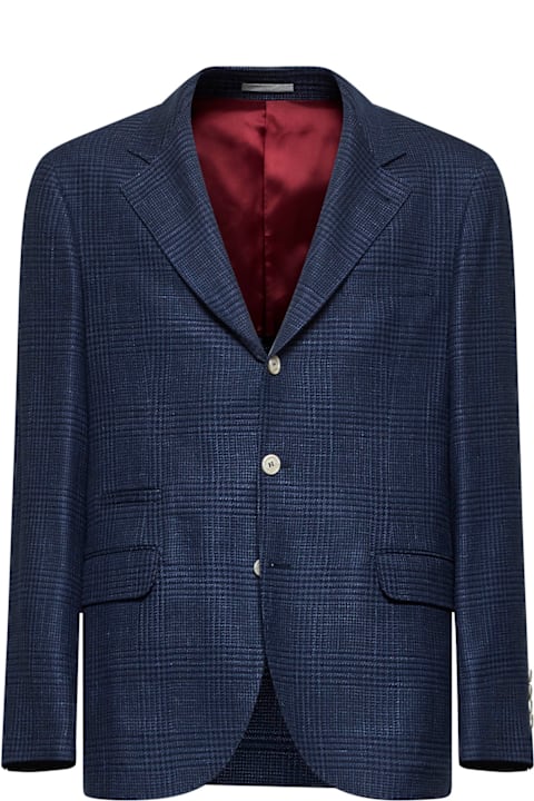 Brunello Cucinelli معاطف وجواكت لـ القسم الرجالي Brunello Cucinelli Blazer