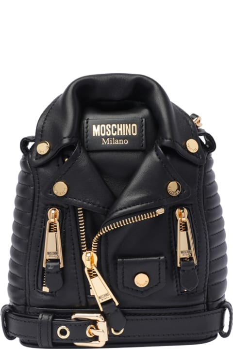 Moschino لـ Women Moschino Moschino Biker Backpack