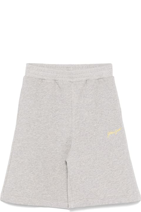 Golden Goose Bottoms for Boys Golden Goose Bermuda Con Logo