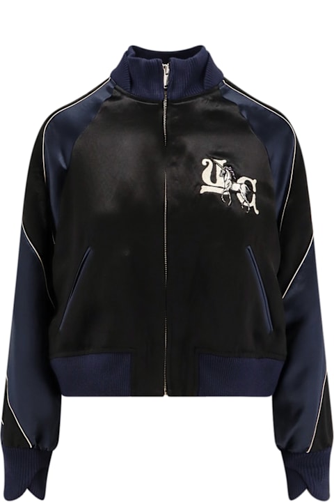 Undercover Jun Takahashi Kids Undercover Jun Takahashi Satin Bomber Jacket