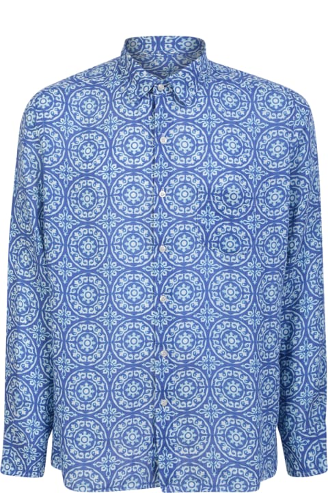 Levanzo Linen Multicolor Shirt