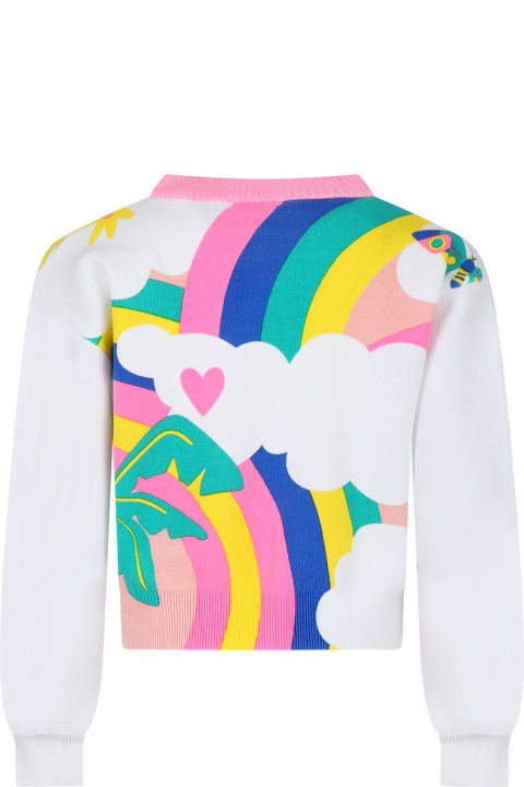 ガールズ Billieblushのニットウェア＆スウェットシャツ Billieblush Multicolored Sweater For Girl