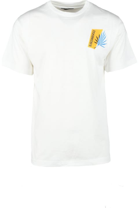 Bikkembergs Men Bikkembergs Men's White T-shirt